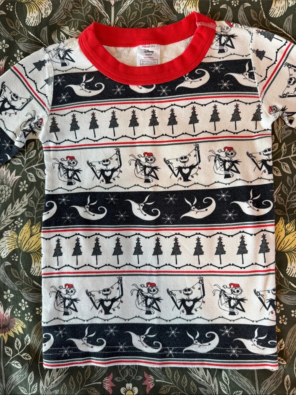 Hanna Andersson Kids Nightmare Before Christmas Holiday Pajamas, mommy and me